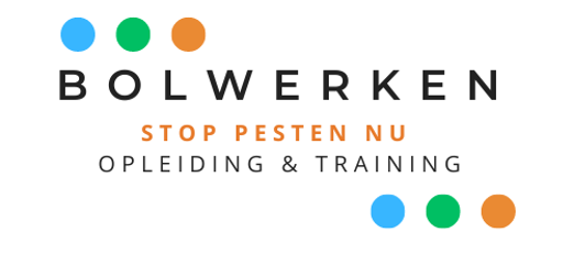 Logo BOLWERKen en Stop Pesten Nu Opleiding & Training