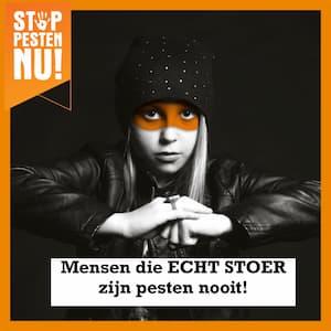 Poster Stop Pesten Nu